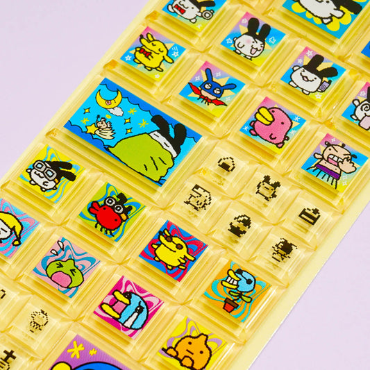 Tamagotchi Set B Tile Stickers