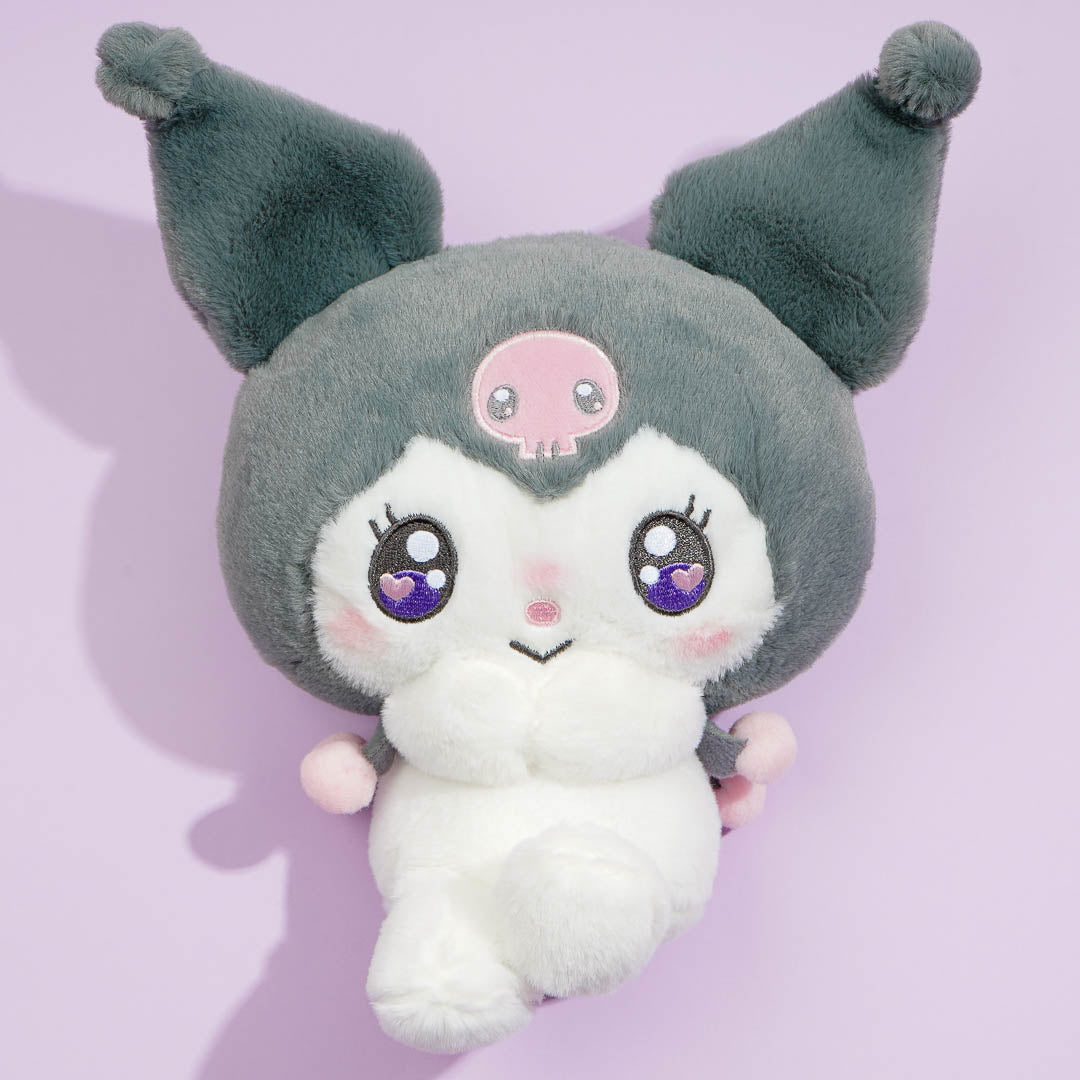 Kuromi Nakajima Blushing Plushie - Medium