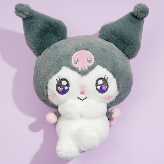 Kuromi Nakajima Blushing Plushie - Medium