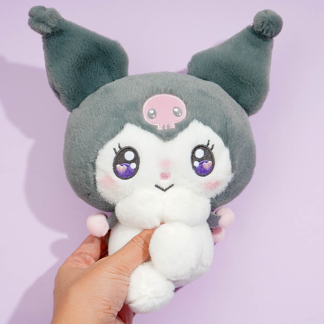 Kuromi Nakajima Blushing Plushie - Medium