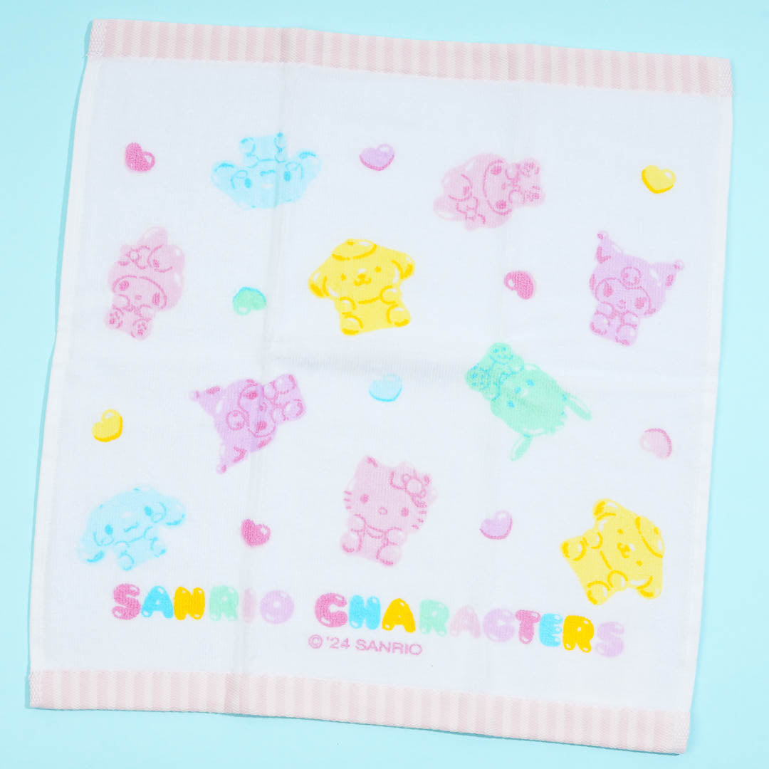Sanrio Characters Gummy Candy Hand Towel