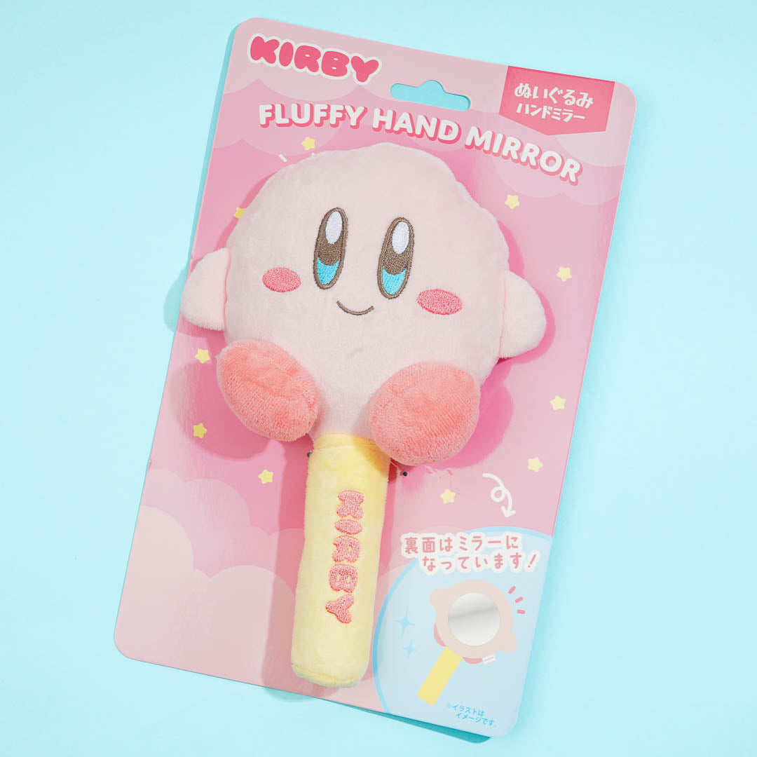 Kirby Plushie Hand Mirror