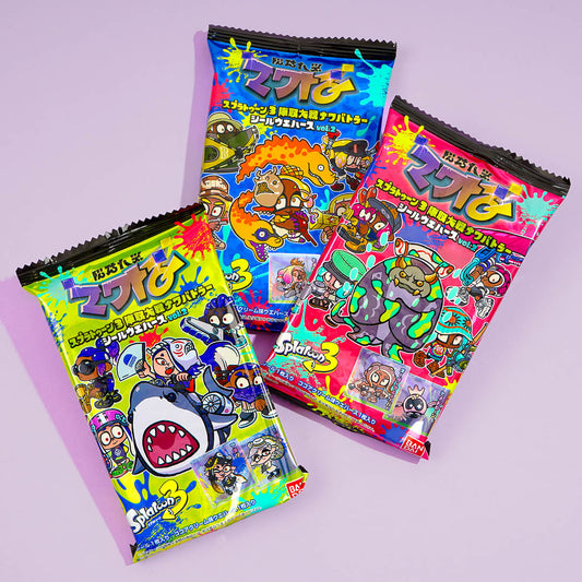 Splatoon 3 Nawa Battler Vol 2 Wafer & Sticker