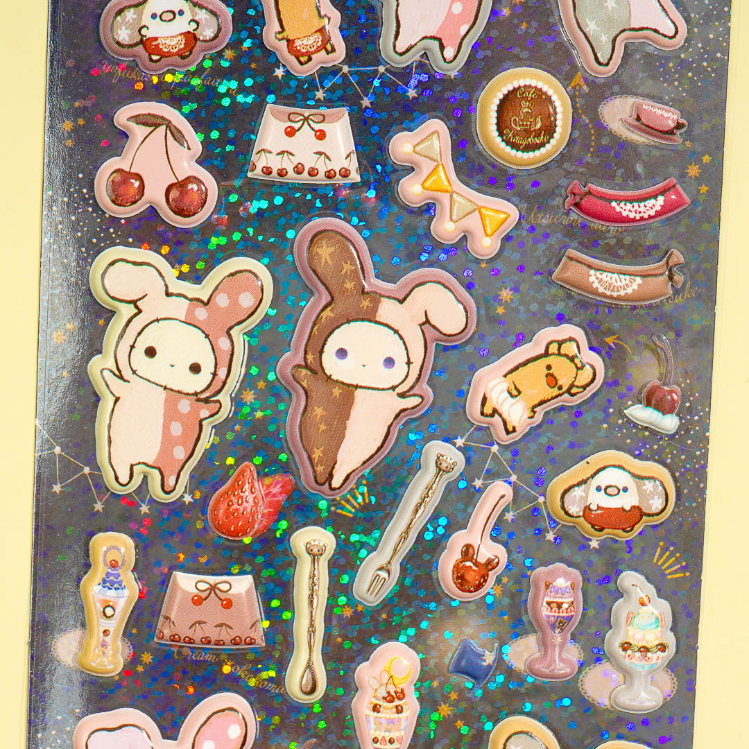 Sentimental Circus Parfait & Stardust Puffy Stickers