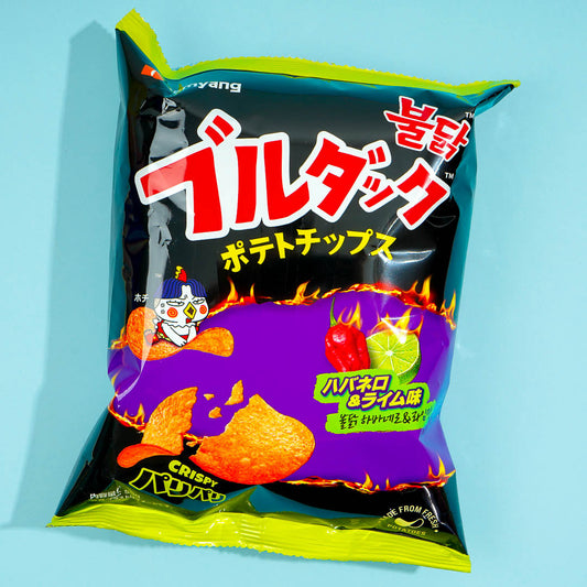 Samyang Buldak  Potato Chips - Habanero & Lime