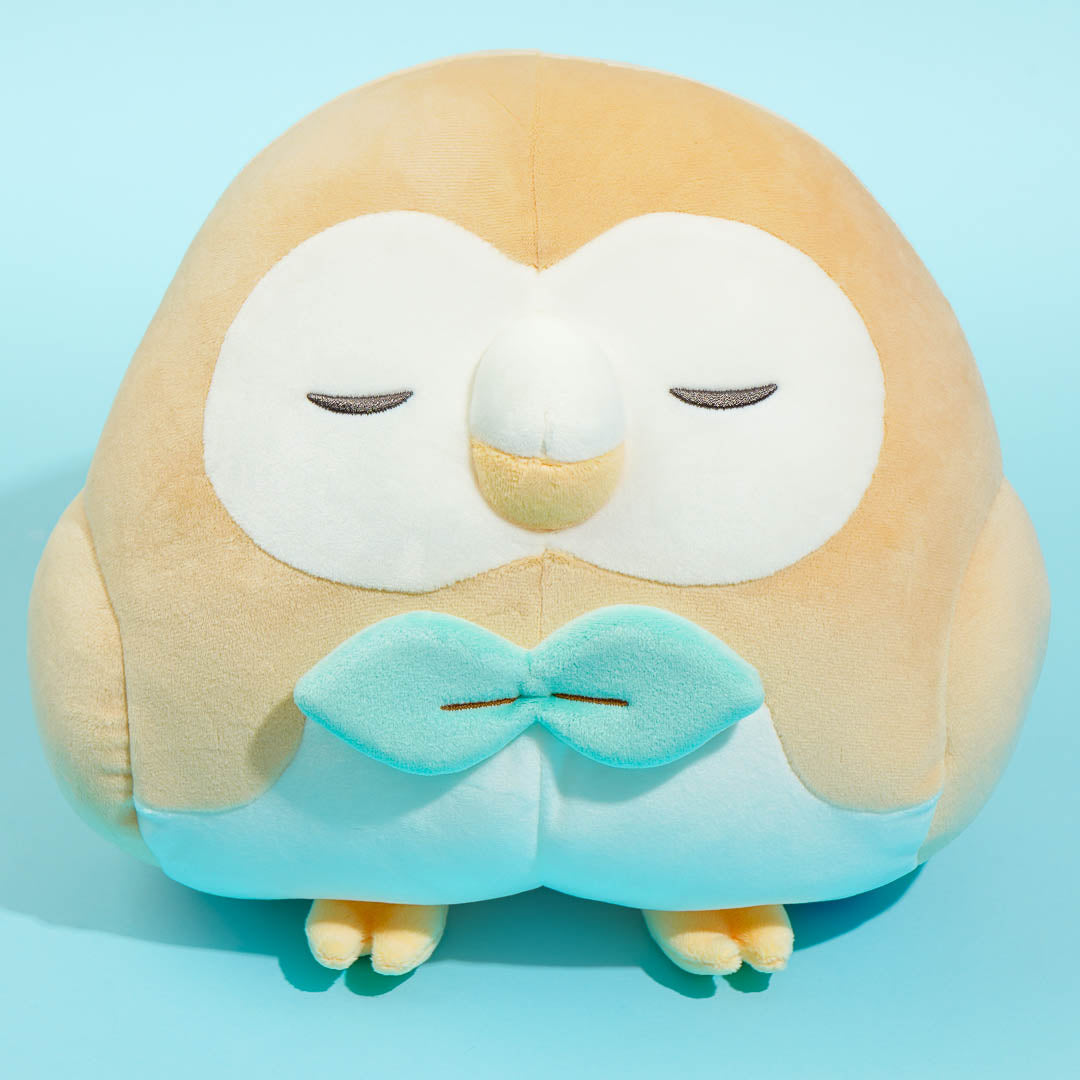 Pokemon Pokepeace Sleepy Plushie - Rowlet / Medium