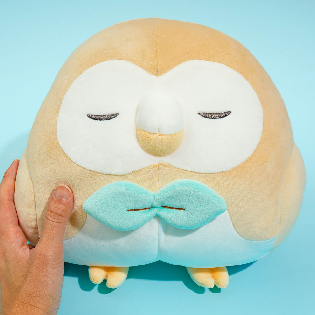 Pokemon Pokepeace Sleepy Plushie - Rowlet / Medium