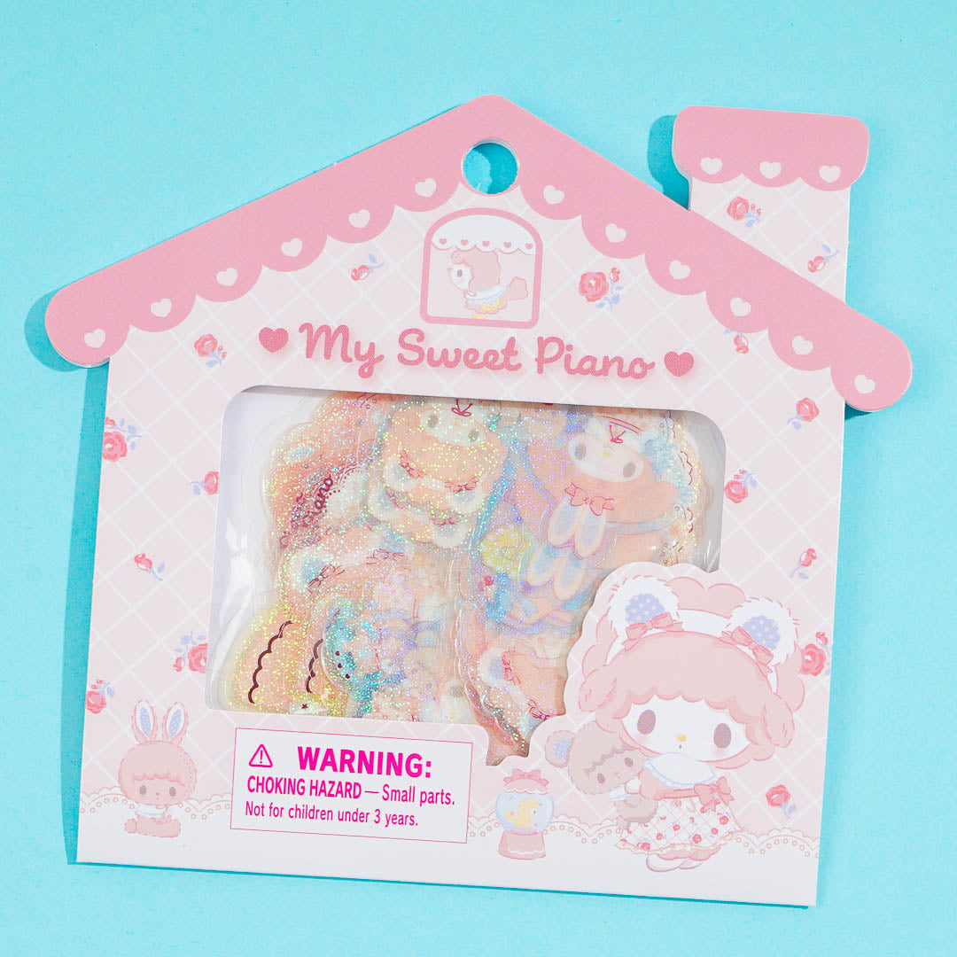 My Sweet Piano Little Treasure Glittery Stickers
