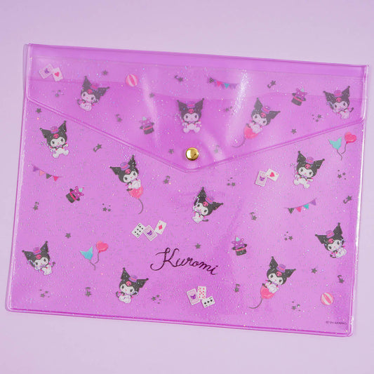 Kuromi Glittery Envelope Case