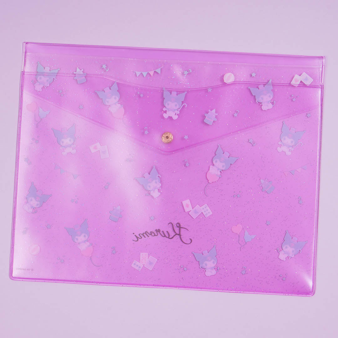 Kuromi Glittery Envelope Case