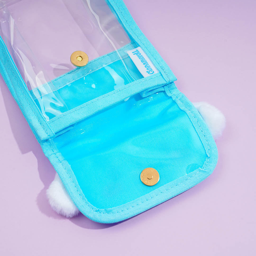 Cinnamoroll Fluffy Face Mini Sling Bag