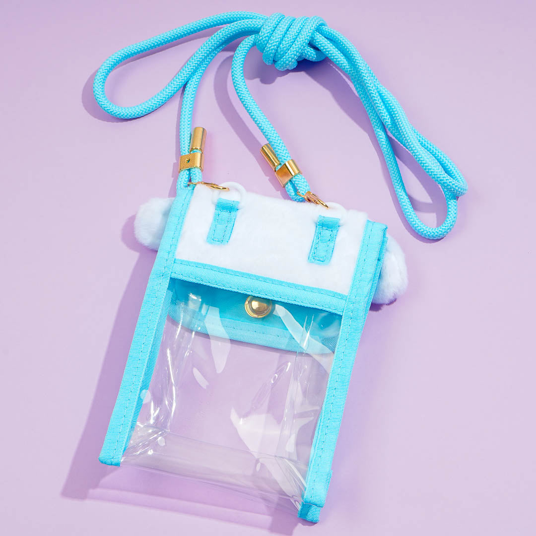 Cinnamoroll Fluffy Face Mini Sling Bag
