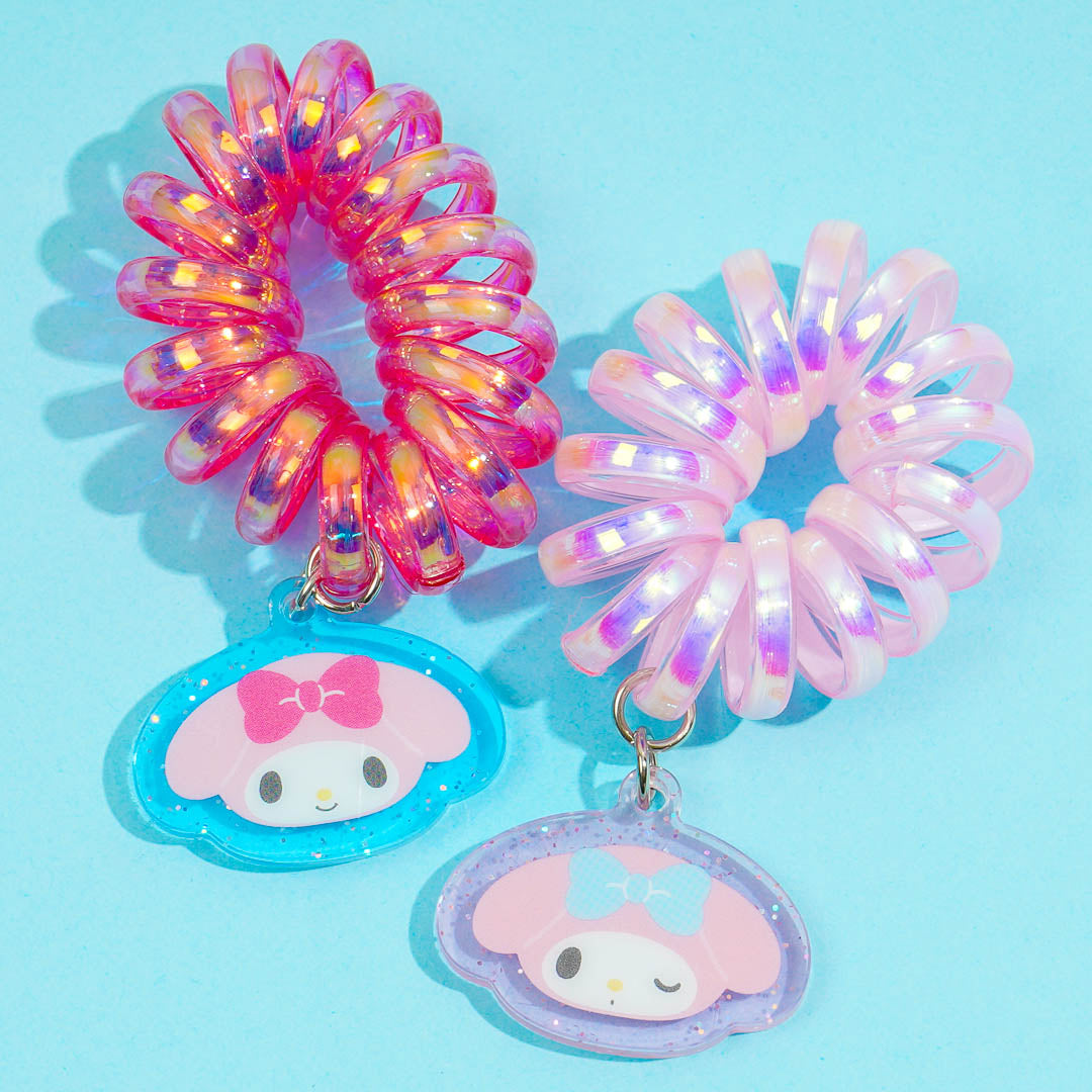 My Melody Holographic Coil Tie Set