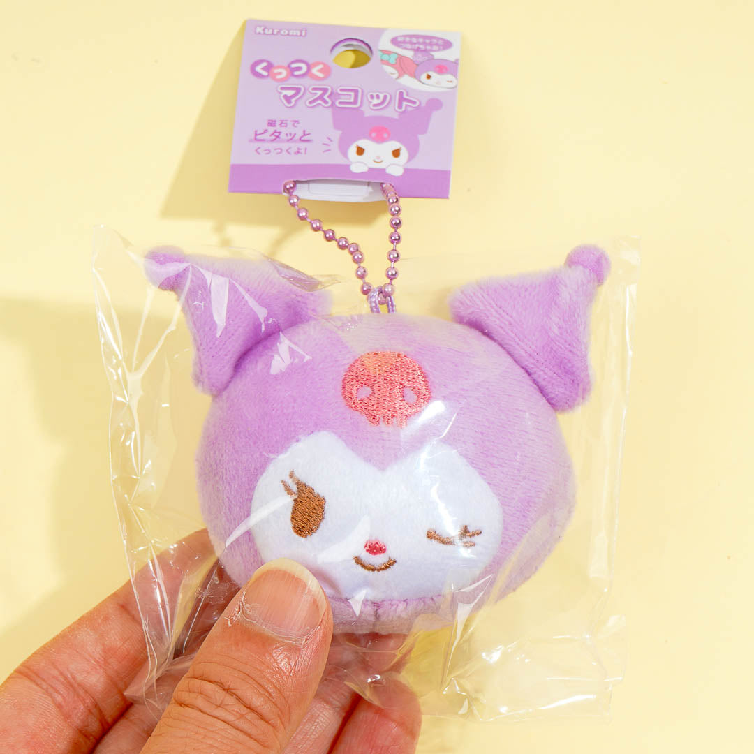Kuromi Wink Magnetic Plushie Charm - Mini