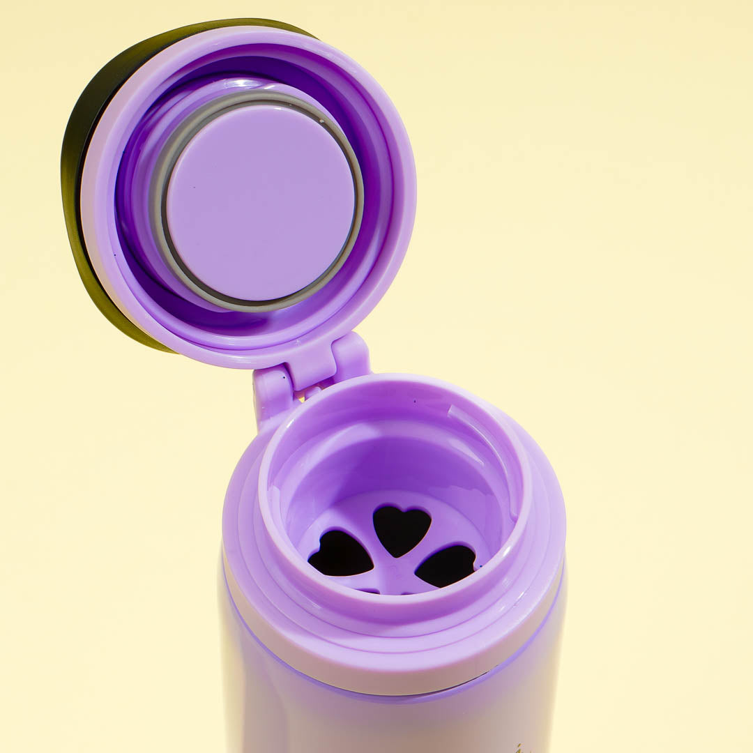 Kuromi Purple Charm Stainless Steel Bottle