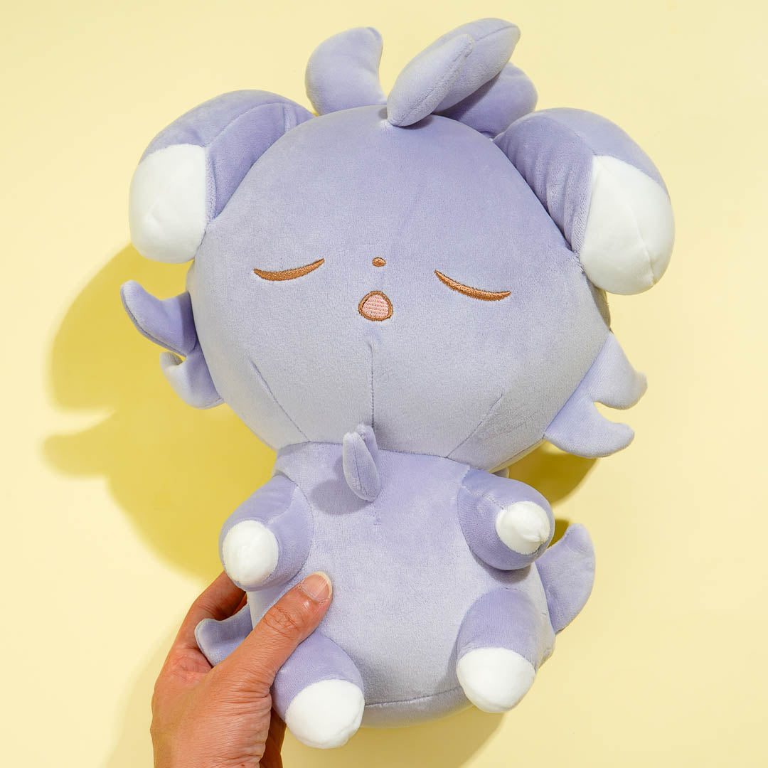 Pokemon Pokepeace Sleepy Plushie - Nyaspur / Medium