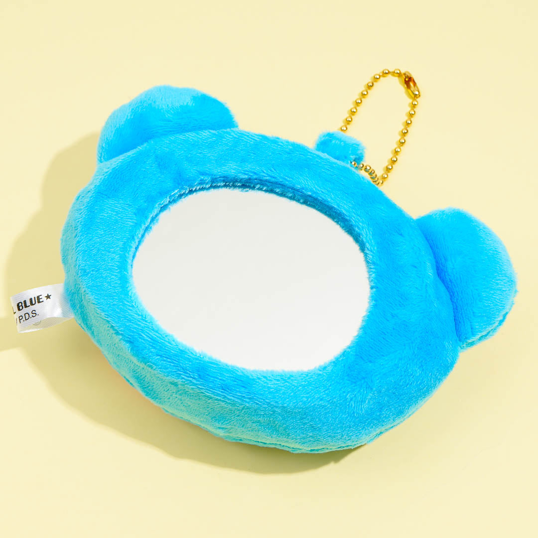Angel Blue Plushie Mirror