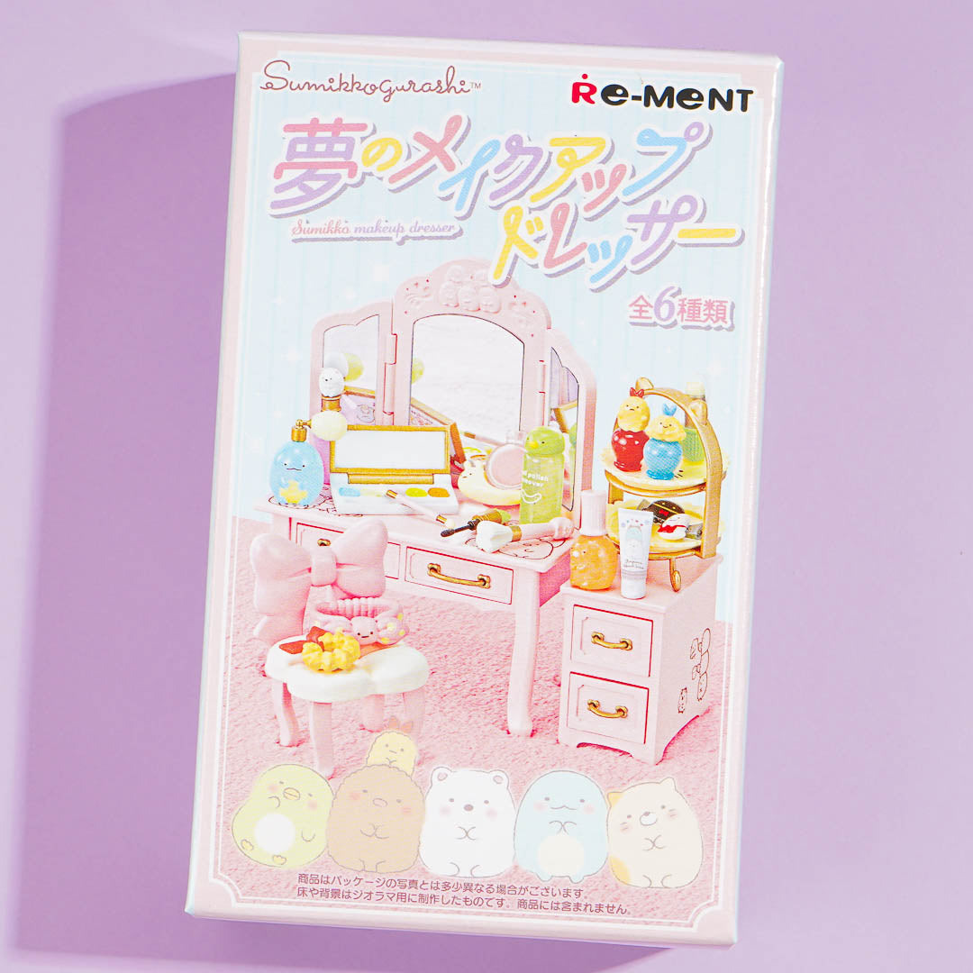 Re-Ment Sumikko Gurashi Dream Makeup Dresser