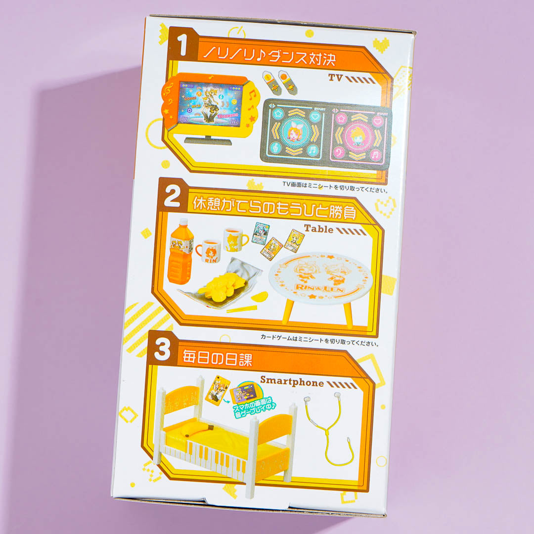 Re-Ment Hatsune Miku Rin & Len Room