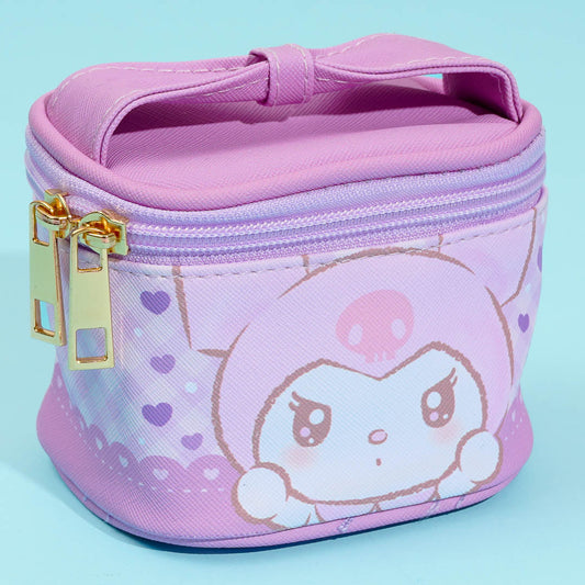 Kuromi Love Blush Mini Makeup Bag