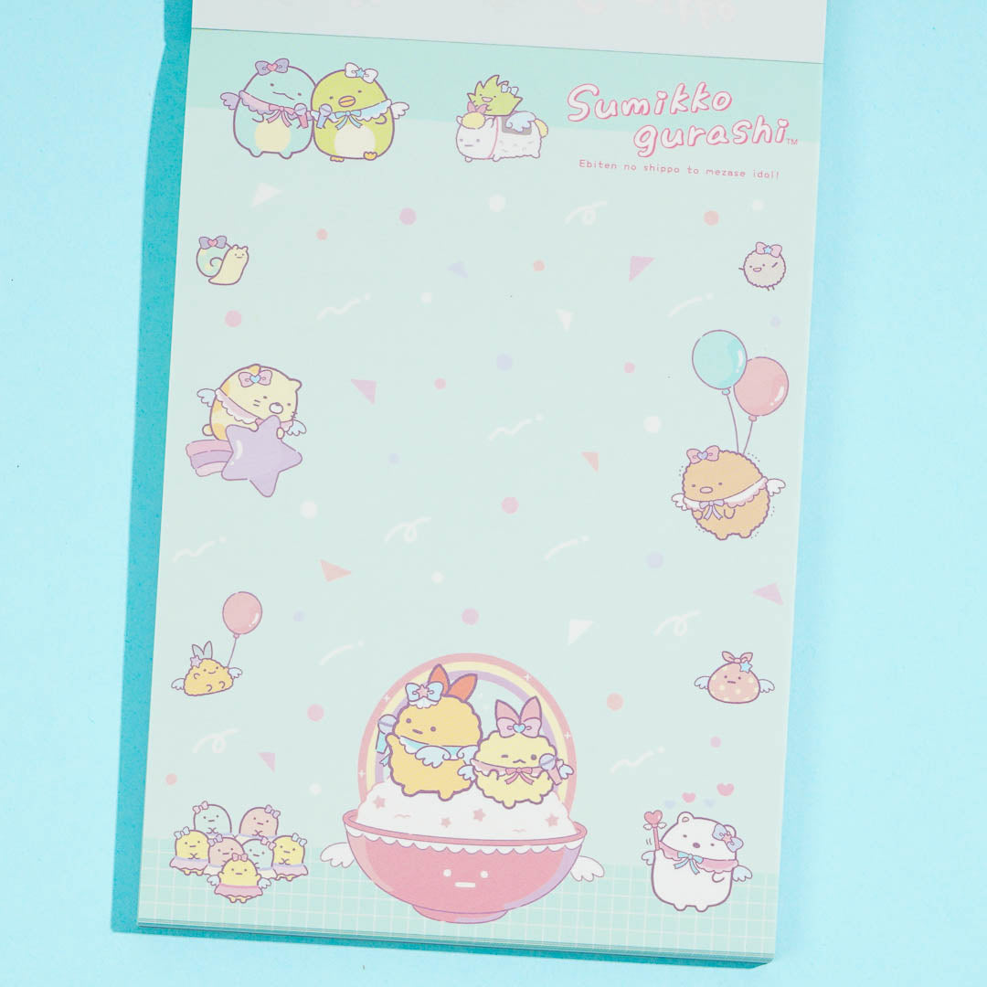 Sumikko Gurashi Angel Ebiten Idol Memo Pad