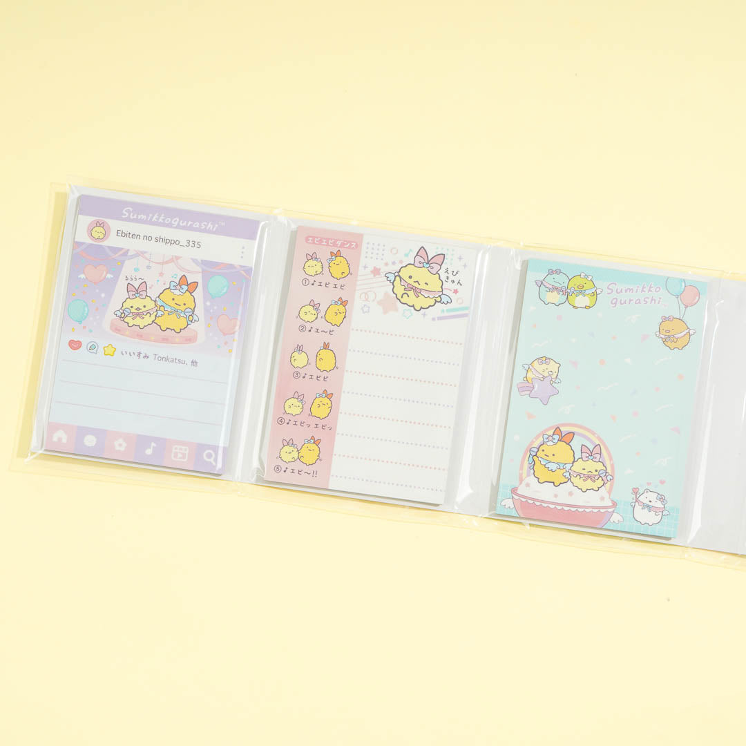 Sumikko Gurashi Angel Ebiten Idol Memo Pad Set