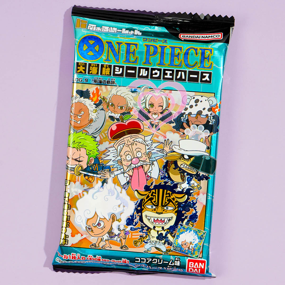 One Piece Niformation Great Pirate Seal Log.9 Wafer & Seal Sticker