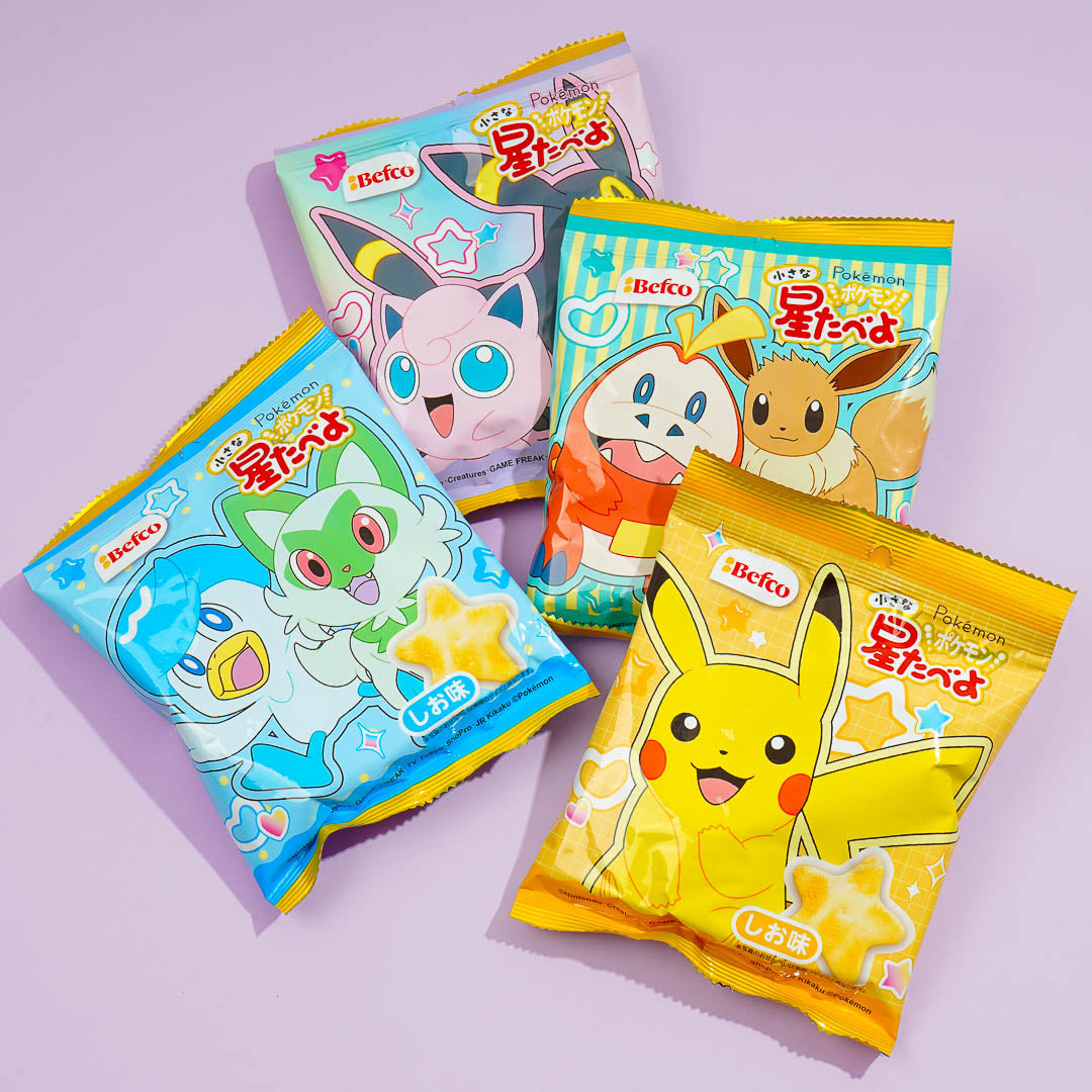Pokemon Hoshi Tabeyo Rice Crackers - Salt