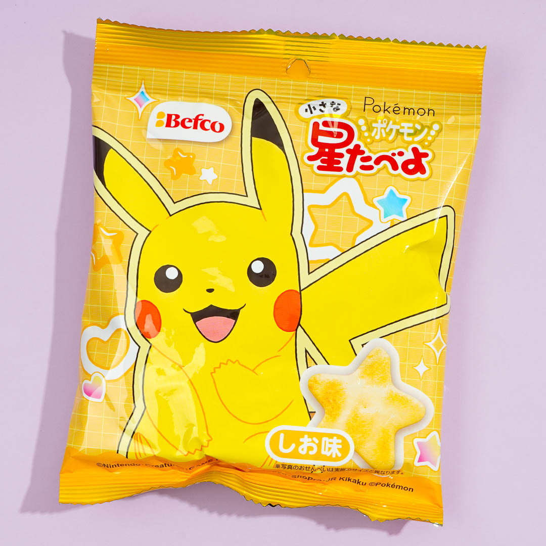 Pokemon Hoshi Tabeyo Rice Crackers - Salt