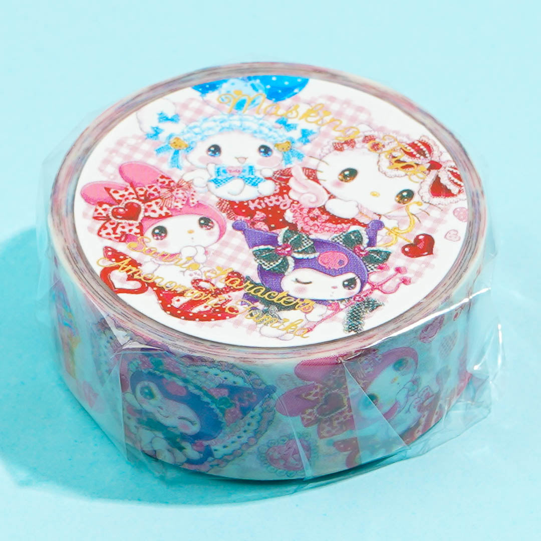 Sanrio Characters x Amenomori Fumika Washi Tape