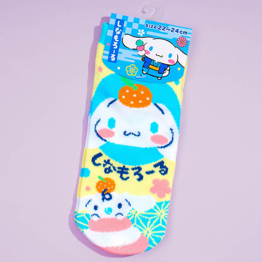Cinnamoroll Lucky Orange Socks
