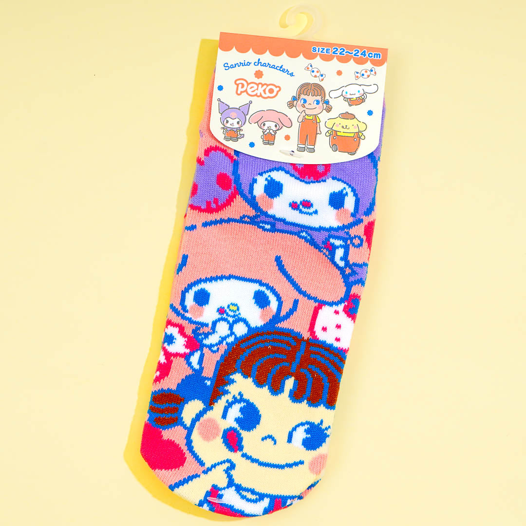 Sanrio Characters x Peko-Chan Socks