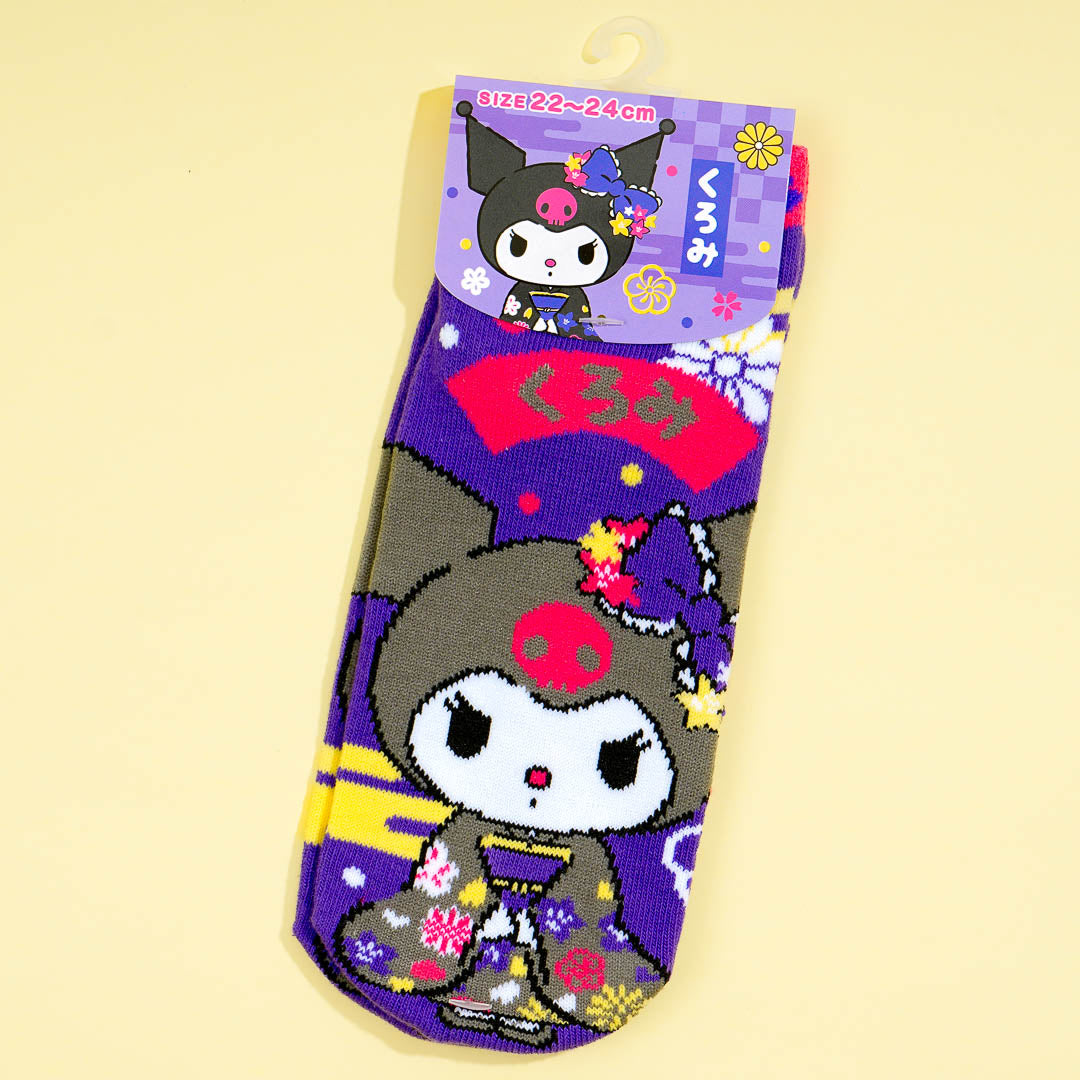 Kuromi Flora Kimono Socks
