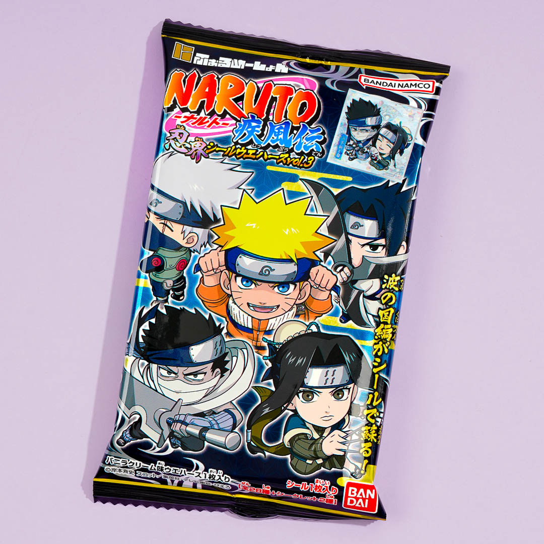 Naruto Shippuden Ninja World Niformation Wafer & Sticker 3