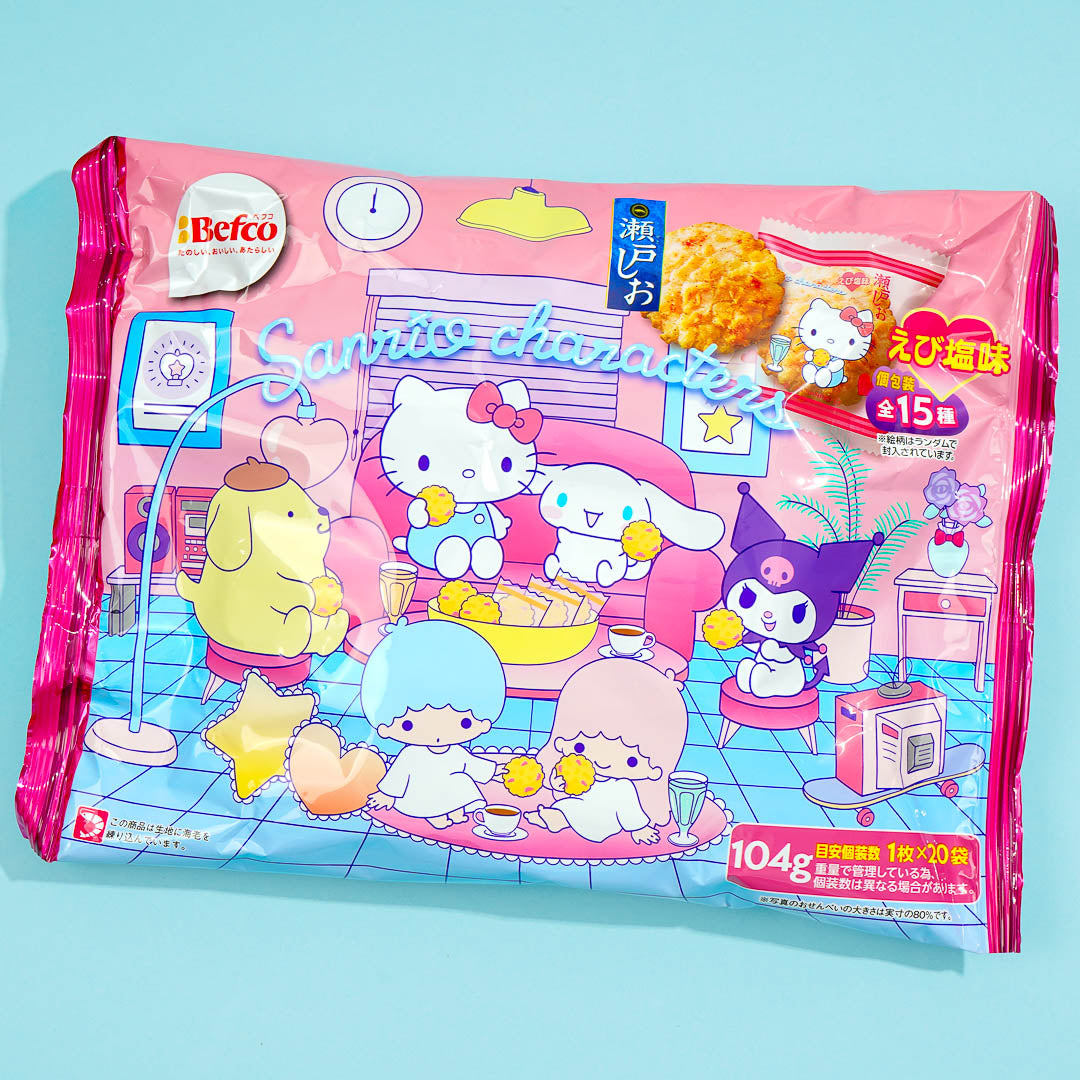 Sanrio Characters x Befco Kuriyama Seto Shio Crackers