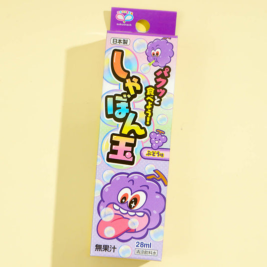 Sukusnack Edible Soap Bubbles - Grape