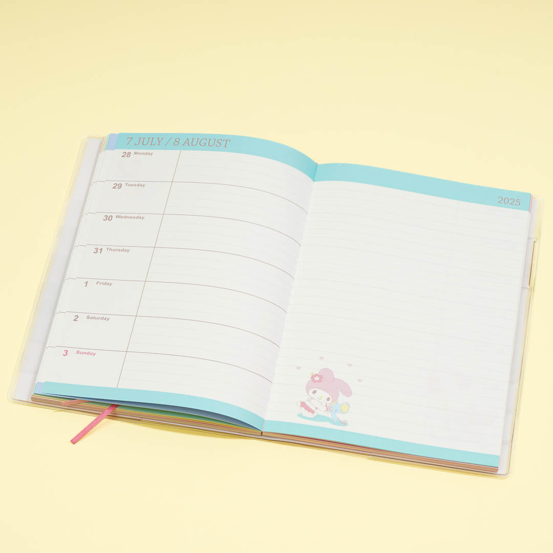 My Melody Pink Strawberry 2025 Planner