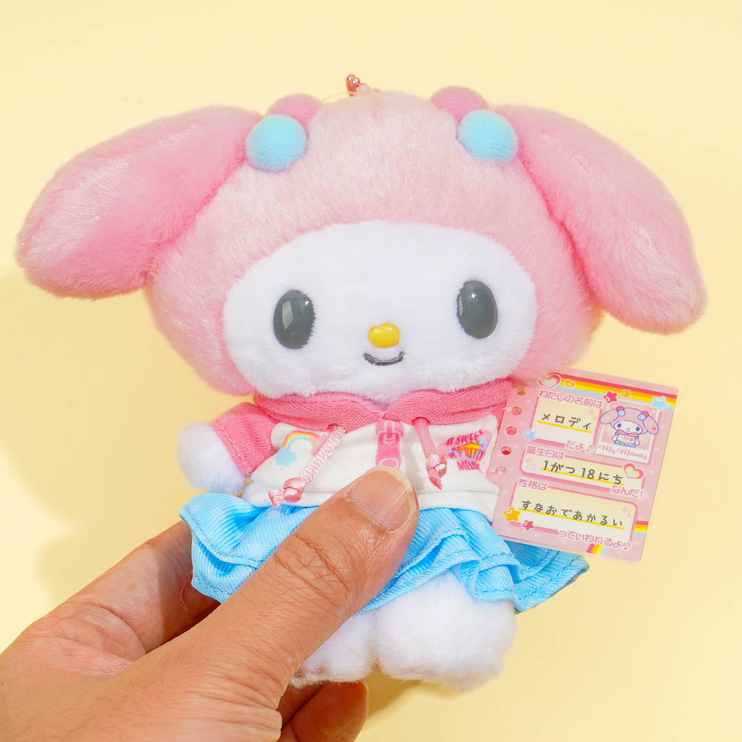 My Melody Profile Book Plushie Charm - Small
