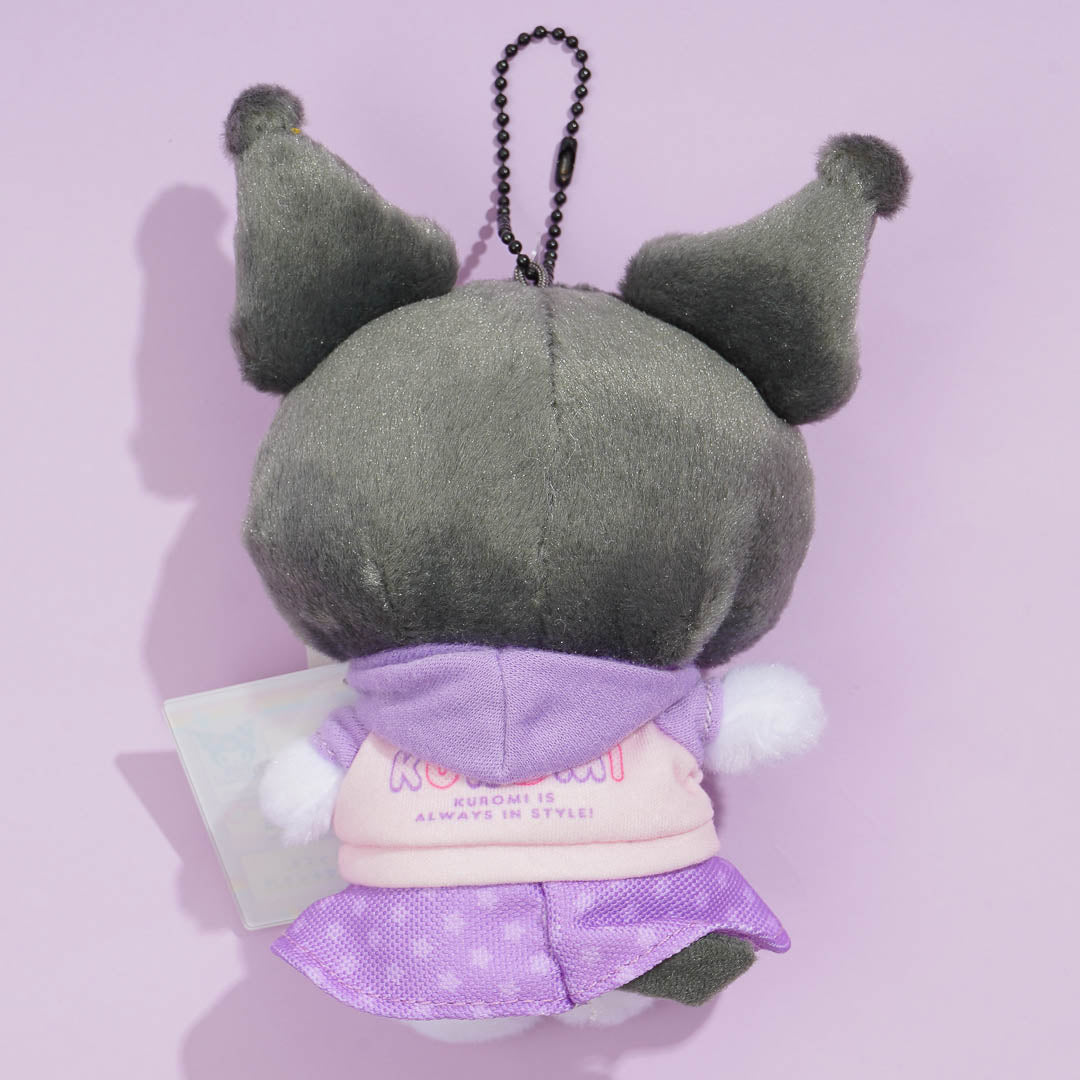 Kuromi Profile Book Plushie Charm - Small