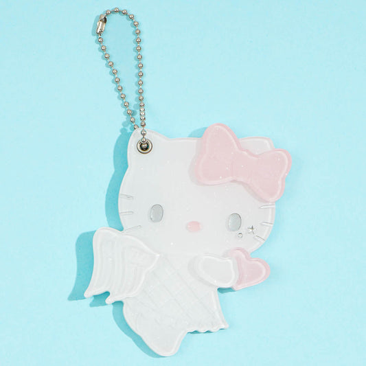 Hello Kitty Angel Sliding Mirror Charm