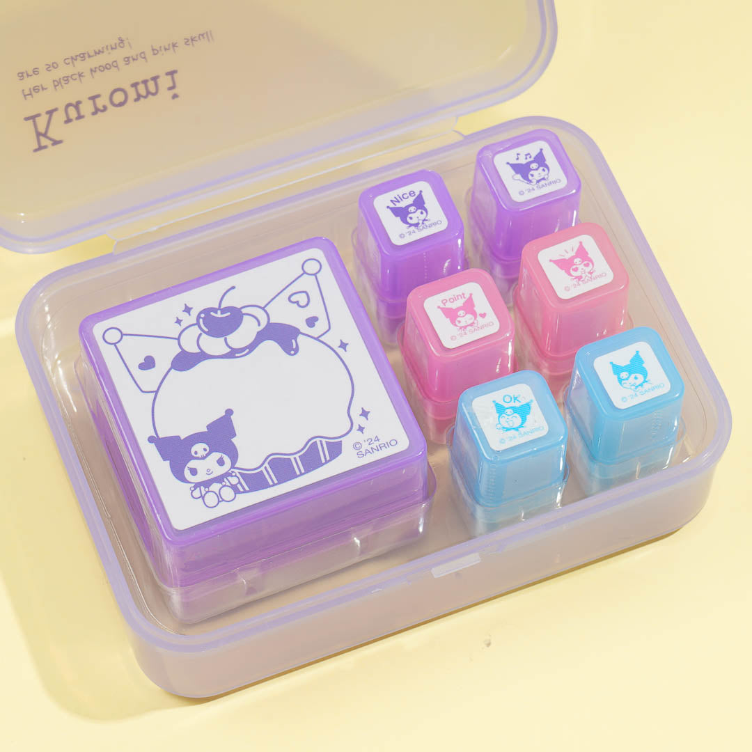 Kuromi Cupcake Stamp Set