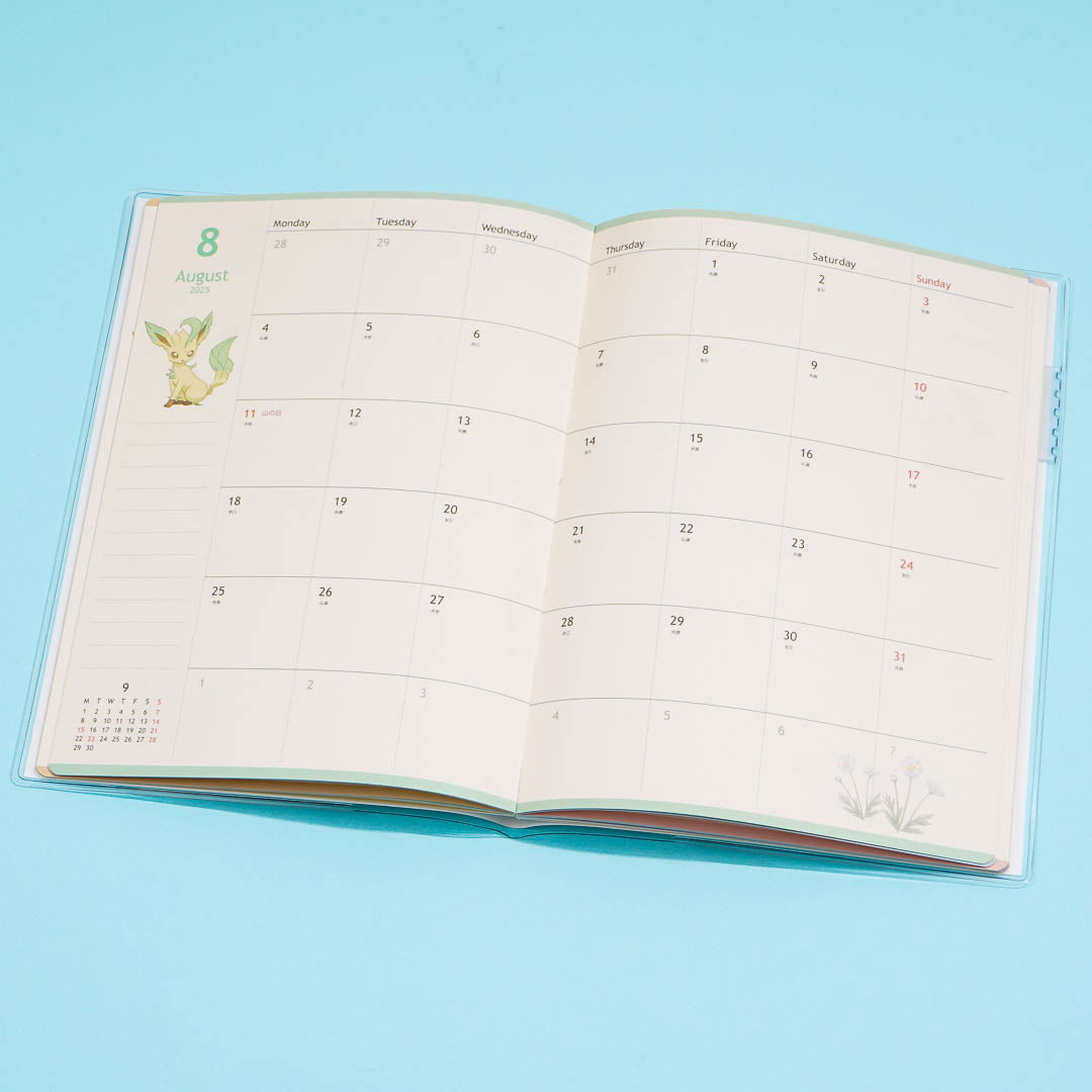 Pokemon Eeveelution 2025 Planner