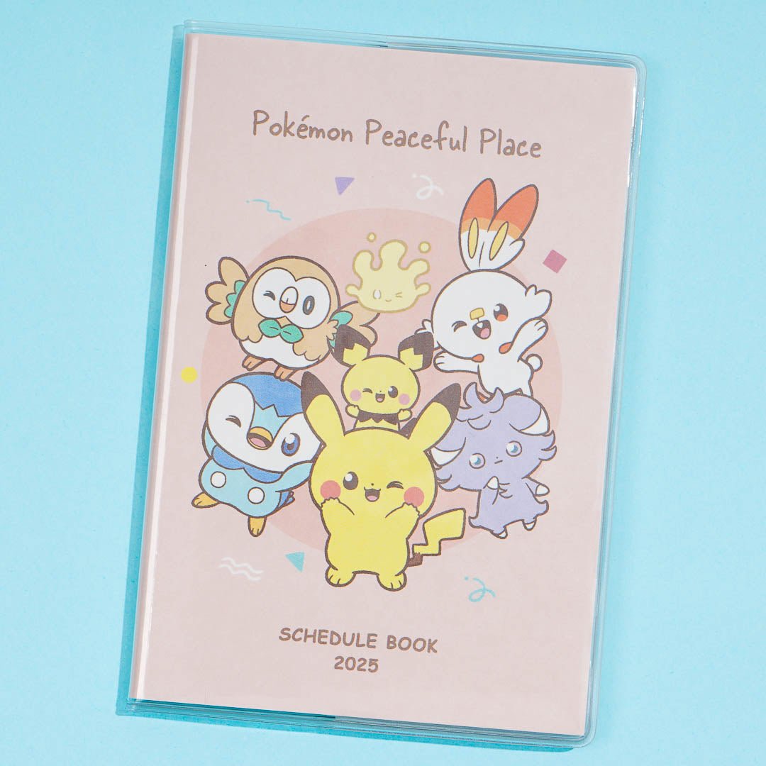 Pokemon Peaceful Place 2025 Planner