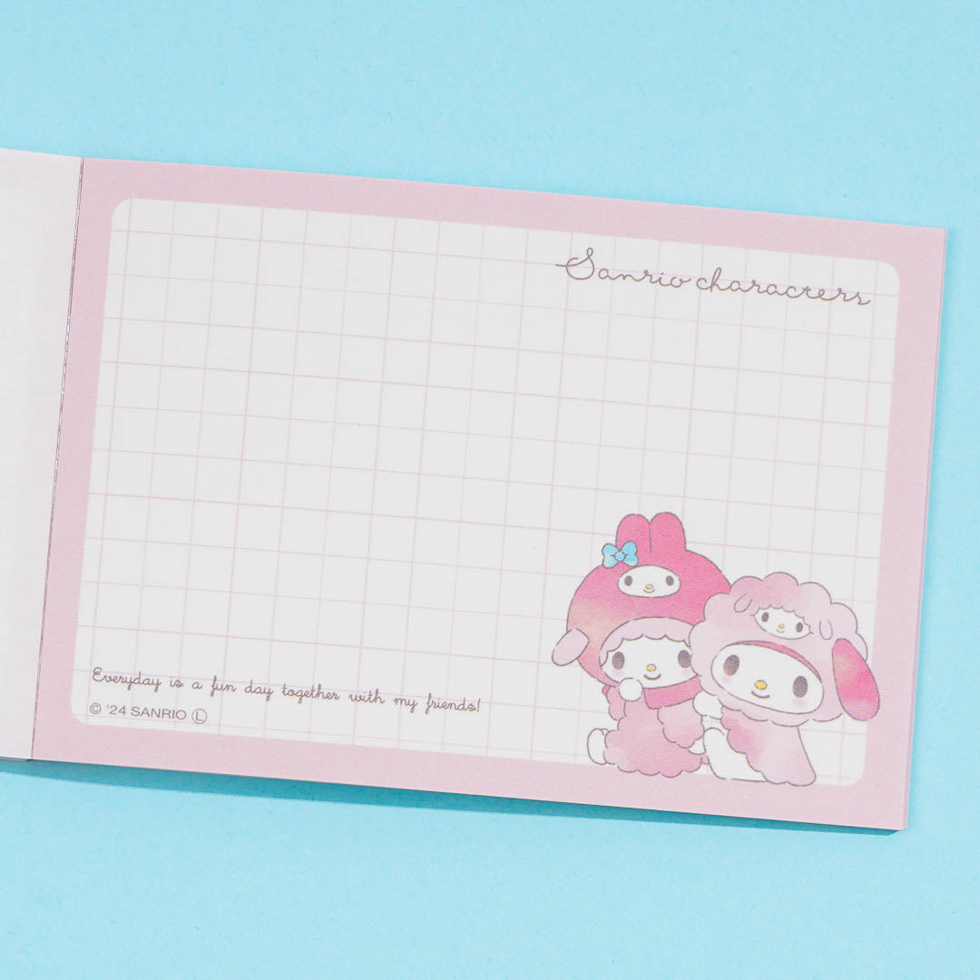 My Melody & My Sweet Piano Hug Memo Pad
