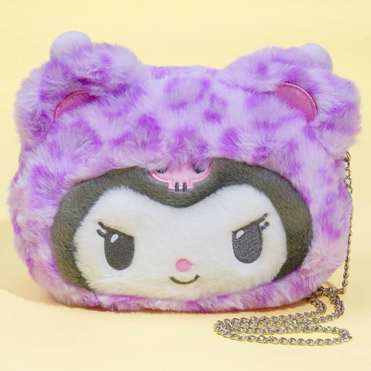 Kuromi Gal Bear Sling Bag
