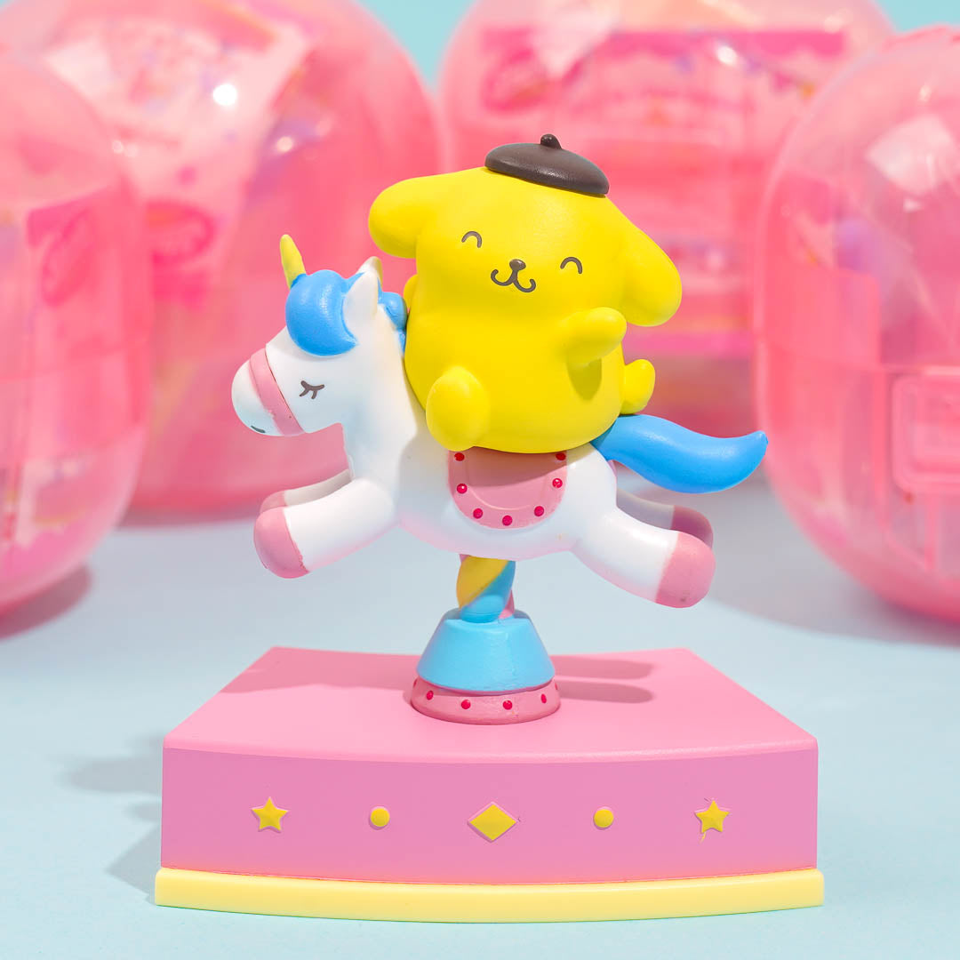 Sanrio Characters Carousel Bobblehead Figure Gachapon