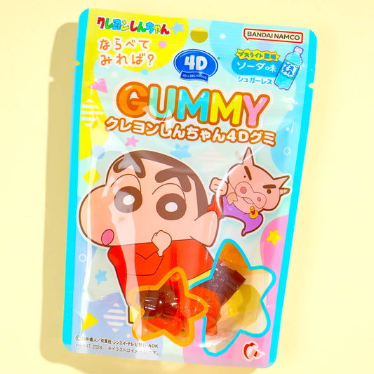 Crayon Shin-Chan 4D Gummy - Soda