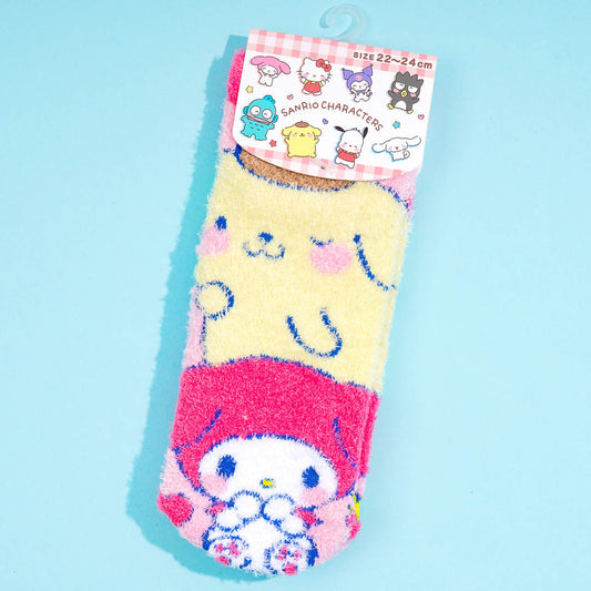 Sanrio Characters Friendship Socks - Pompompurin & My Melody