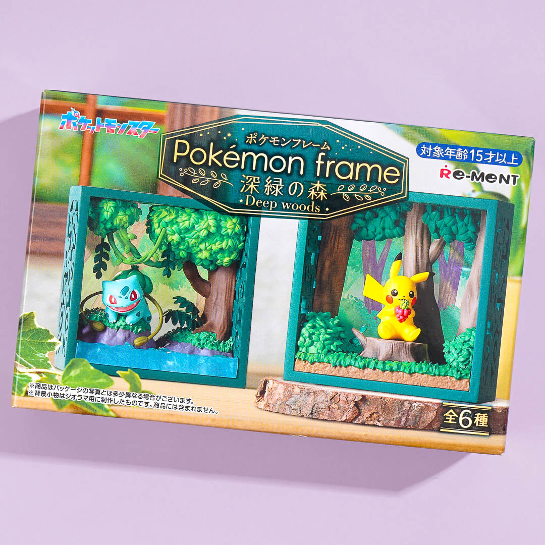 Re-Ment Pokemon Frame Deep Woods