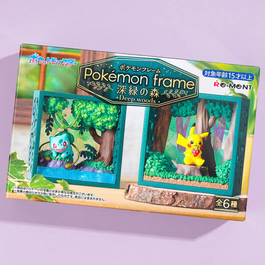 Re-Ment Pokemon Frame Deep Woods